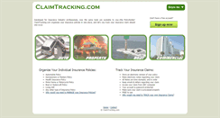 Desktop Screenshot of personal.claimtracking.com